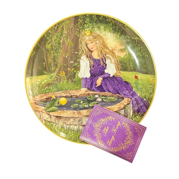 Kaiser Other - Vintage Kaiser Porcelain W. Germany Plate “The Frog King” with story.